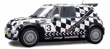 Scalextric C2911 - Mini Cooper #3 - Checkered Flag